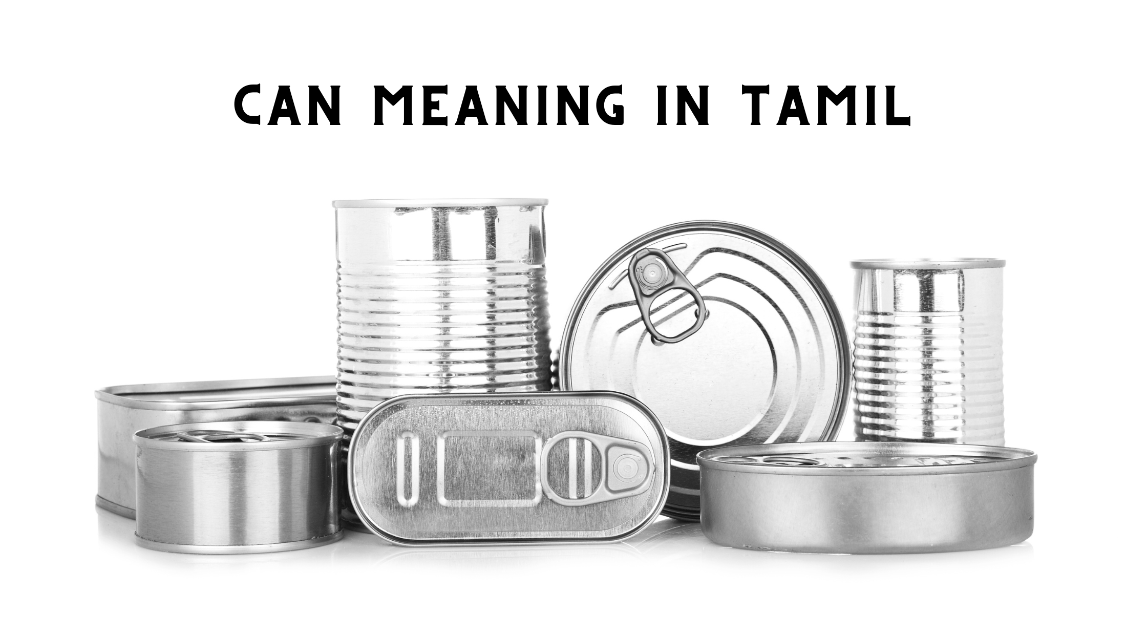 Can Meaning in Tamil